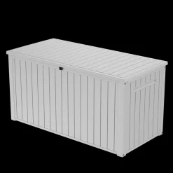 Large Deck Boxes>Keter 170 Gallon Deck Box - White