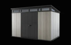 Large Sheds>Keter Artisan 11x7 Storage Shed - Grey
