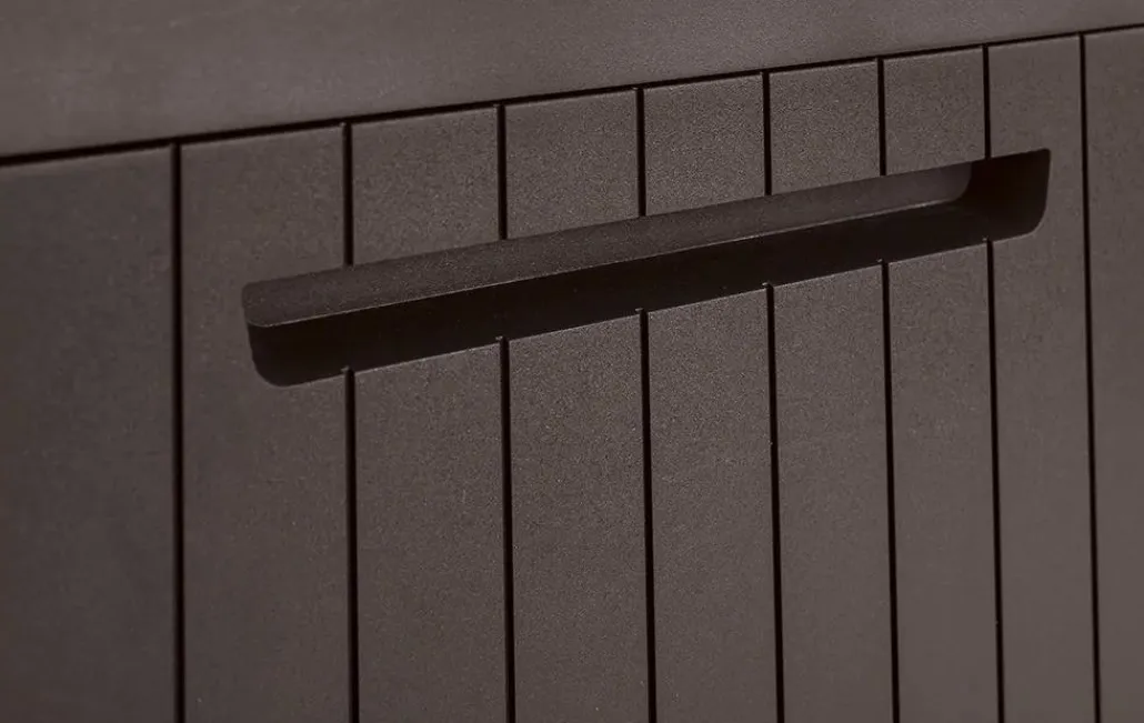 Small Deck Boxes>Keter City Box 30 Gallon Deck Box - Brown