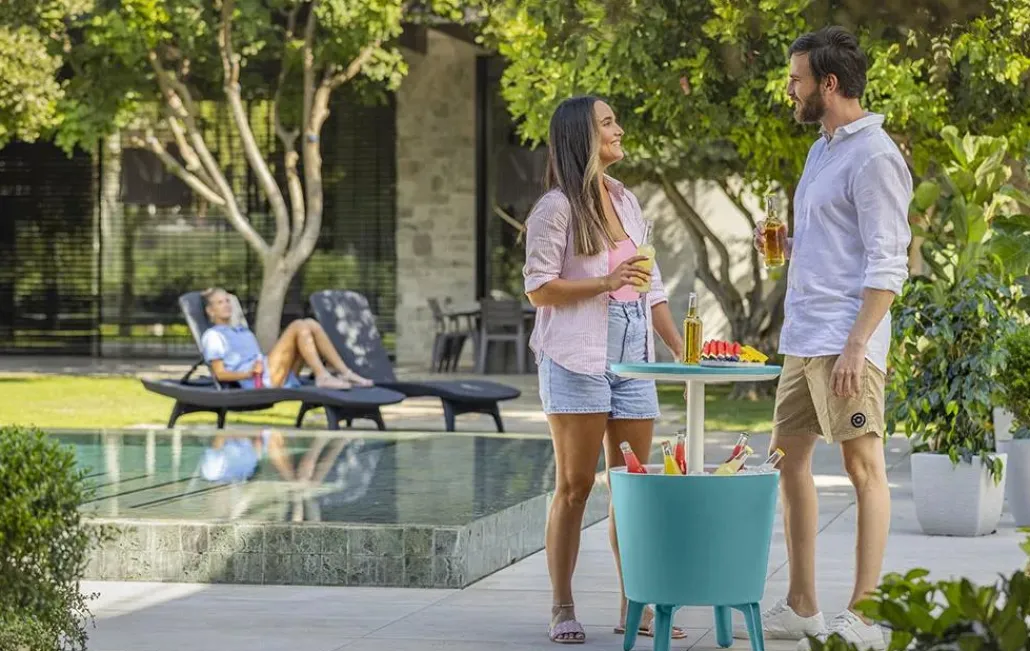 Cool Bars>Keter Classic 7.5 Gallon Cool Bar - Teal