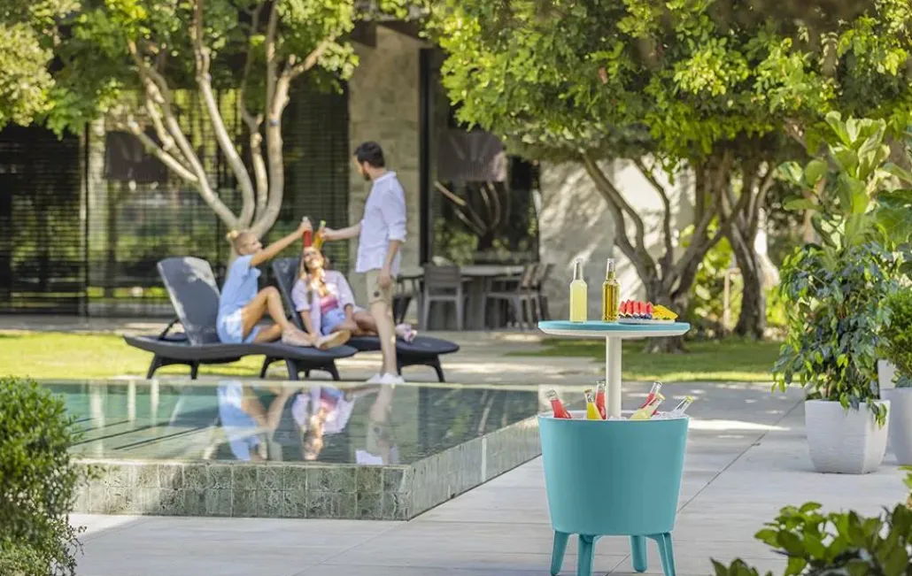 Cool Bars>Keter Classic 7.5 Gallon Cool Bar - Teal