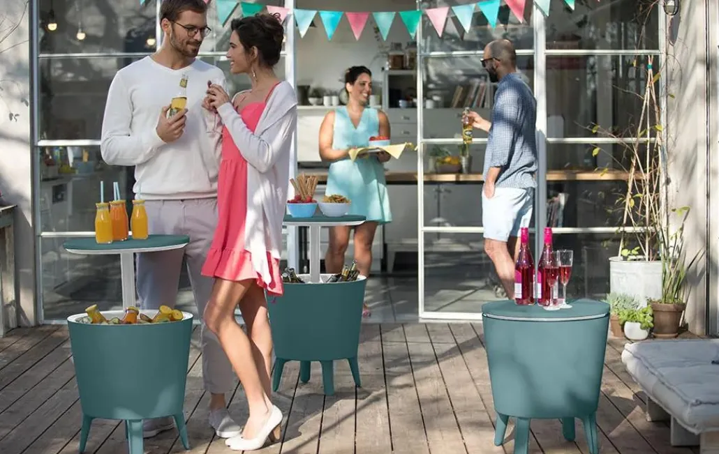 Cool Bars>Keter Classic 7.5 Gallon Cool Bar - Teal