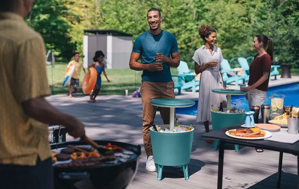 Cool Bars>Keter Classic 7.5 Gallon Cool Bar - Teal