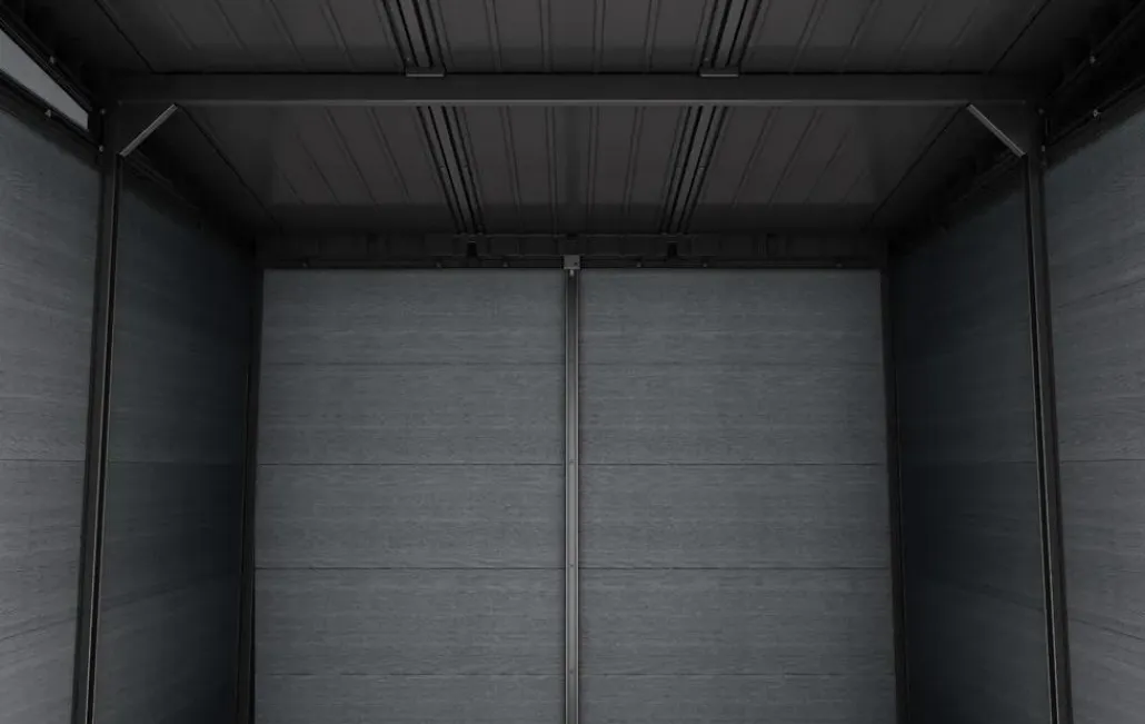 Medium Sheds>Keter Cortina 9x7 Storage Shed - Graphite