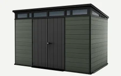 Large Sheds>Keter Cortina 11x7 Storage Shed - Green