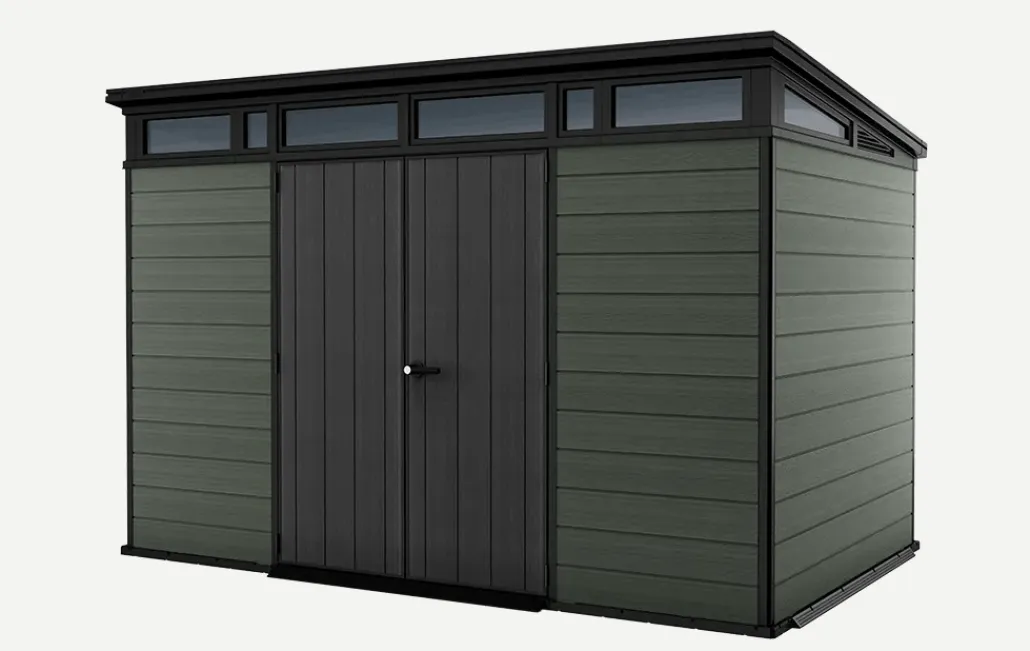 Large Sheds>Keter Cortina 11x7 Storage Shed - Green