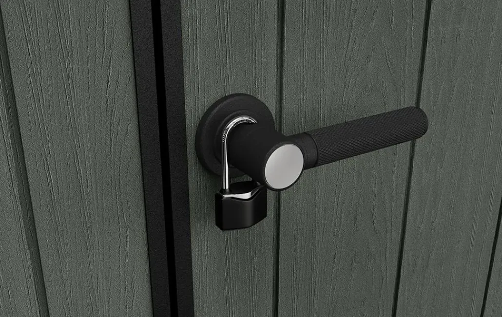 Medium Sheds>Keter Cortina 9x7 Storage Shed - Green