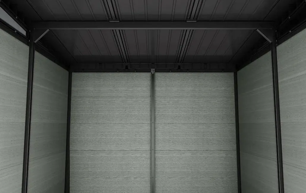 Medium Sheds>Keter Cortina 9x7 Storage Shed - Green