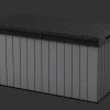Large Deck Boxes>Keter Darwin 150 Gallon Deck Box - Graphite