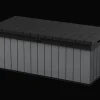 Small Deck Boxes>Keter Darwin 100 Gallon Deck Box - Graphite
