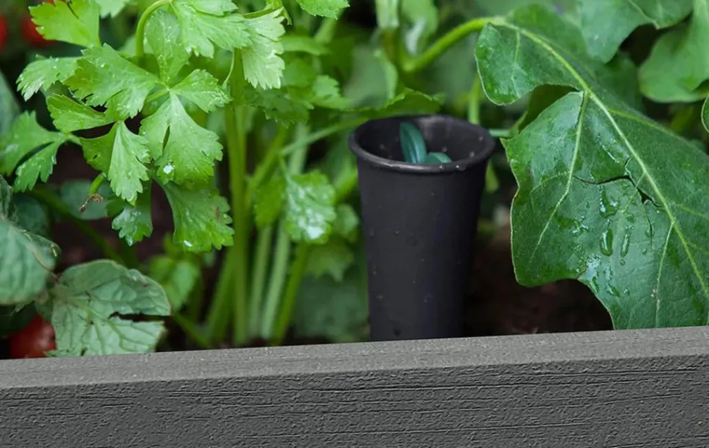 Garden Beds>Keter Darwin 29 Gallon Elevated Garden Bed - Graphite