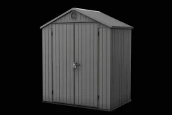 Small Sheds>Keter Darwin 6x4 Storage Shed - Graphite