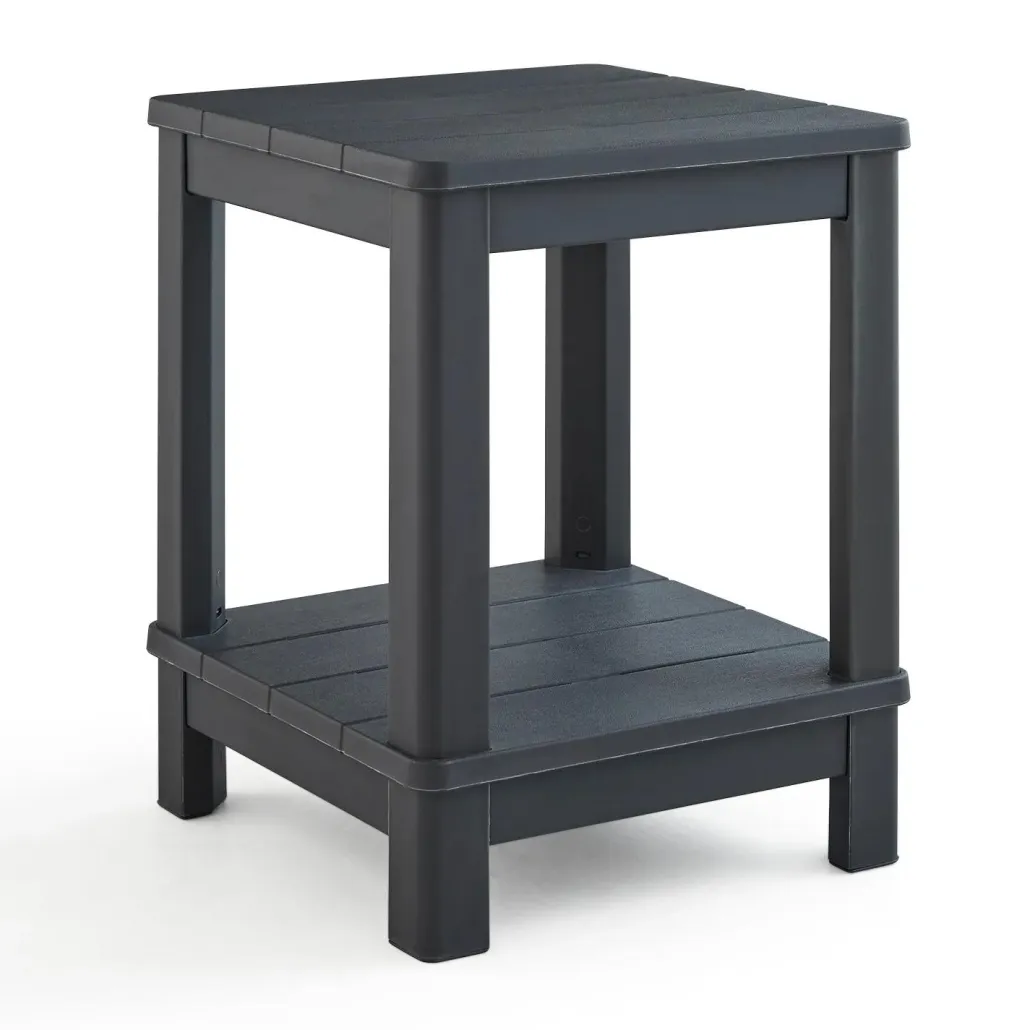 Outdoor Side Tables>Keter Deluxe Adirondack Side Table - Graphite