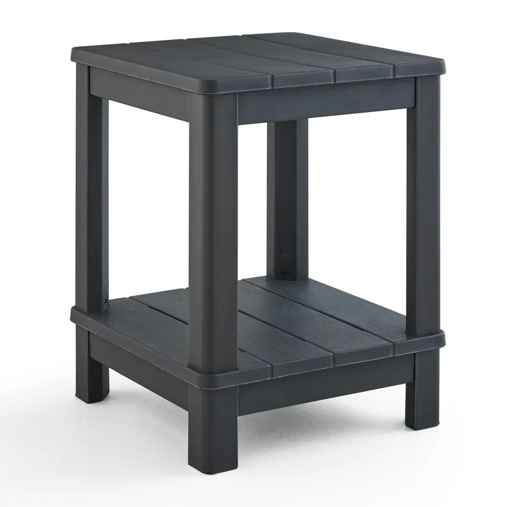 Outdoor Side Tables>Keter Deluxe Adirondack Side Table - Graphite