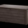 Large Deck Boxes>Keter Eastwood 150 Gallon Deck Box - Brown