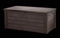 Large Deck Boxes>Keter Eastwood 150 Gallon Deck Box - Brown