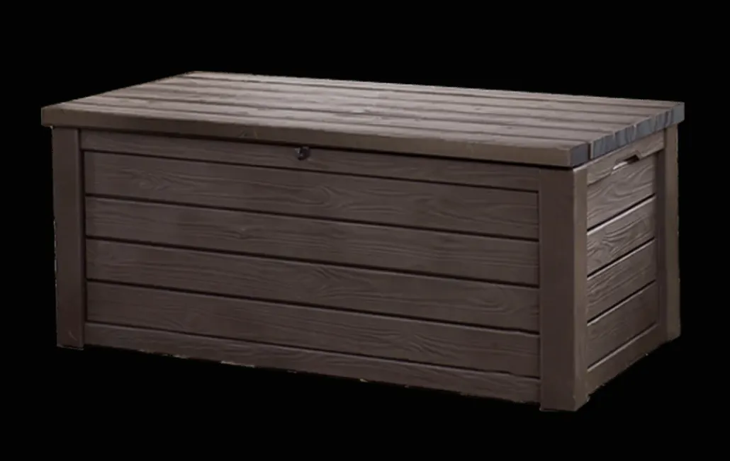 Large Deck Boxes>Keter Eastwood 150 Gallon Deck Box - Brown
