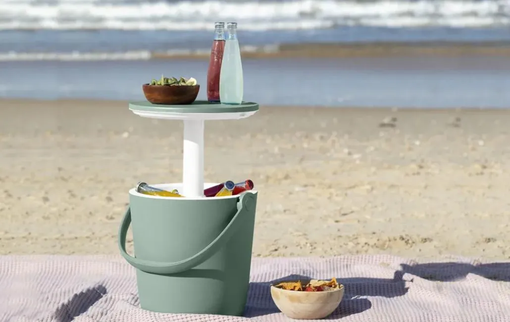 Cool Bars>Keter Go Bar Portable 4.3 Gallon Cooler - Green