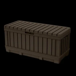 Small Deck Boxes>Keter Kentwood 92 Gallon Deck Box - Brown