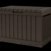 Small Deck Boxes>Keter Kentwood 50 Gallon Deck Box - Brown