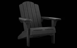 Adirondack Chairs>Keter Kiawah Adirondack Chair - Black