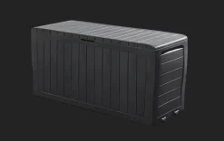 Small Deck Boxes>Keter Marvel 71 Gallon Deck Box - Graphite