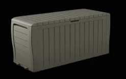 Small Deck Boxes>Keter Marvel 71 Gallon Deck Box - Taupe
