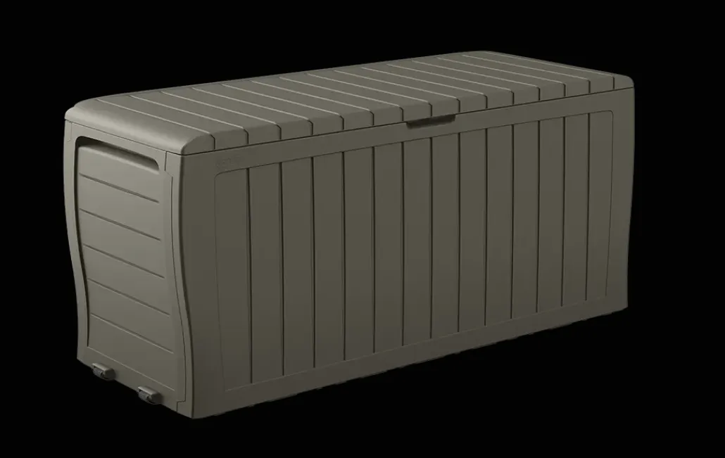 Small Deck Boxes>Keter Marvel 71 Gallon Deck Box - Taupe