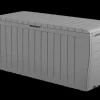 Small Deck Boxes>Keter Marvel 71 Gallon Deck Box - Grey