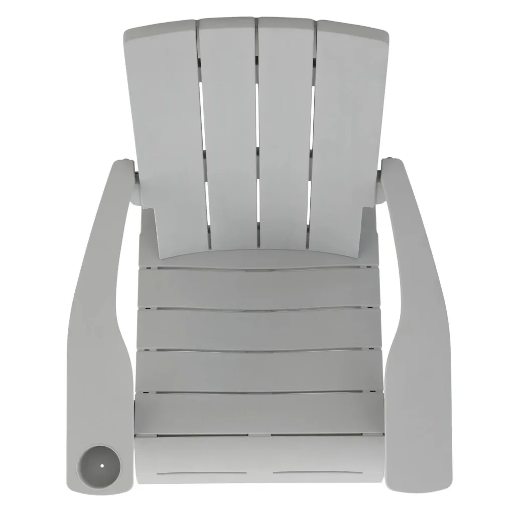 Adirondack Chairs>Keter Modern Adirondack Chair - Grey