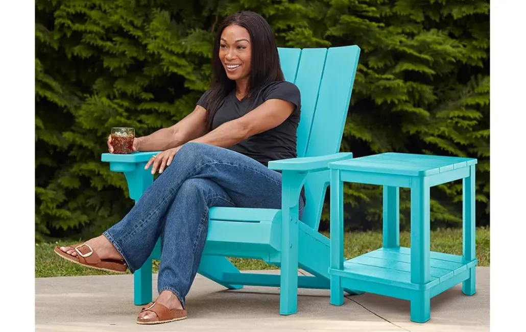 Adirondack Chairs>Keter Modern Adirondack Chair - Teal