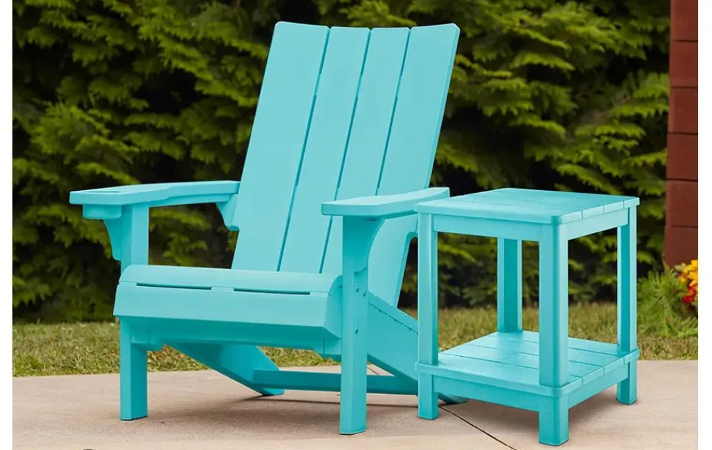 Adirondack Chairs>Keter Modern Adirondack Chair - Teal