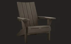 Adirondack Chairs>Keter Modern Adirondack Chair - Brown