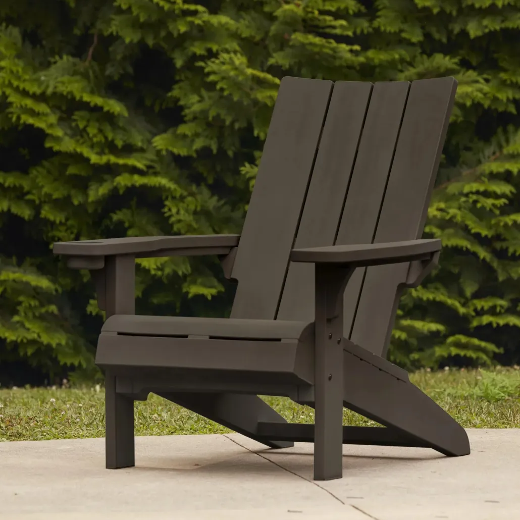 Adirondack Chairs>Keter Modern Adirondack Chair - Brown