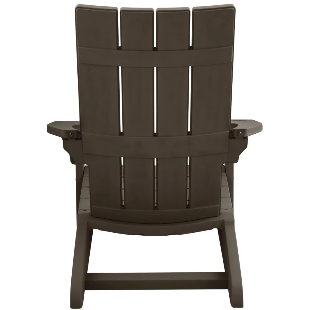 Adirondack Chairs>Keter Modern Adirondack Chair - Brown