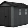 Large Sheds>Keter Newton Plus 7.5x11 Storage Shed - Graphite