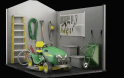 Medium Sheds>Keter Oakland 7.5x9 Storage Shed - Grey