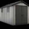 Large Sheds>Keter Oakland 7.5x13 Storage Shed - Grey