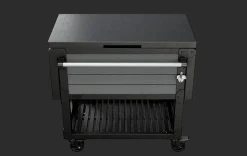 Cool Bars|Outdoor Kitchen Units>Keter Patio Cooler & Beverage Cart - Graphite