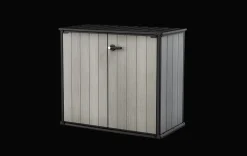 Storage Cabinets & Shelving Units|Horizontal Sheds>Keter Patio Store Storage Shed - Grey