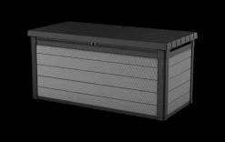 Large Deck Boxes>Keter Premier 150 Gallon Deck Box - Grey