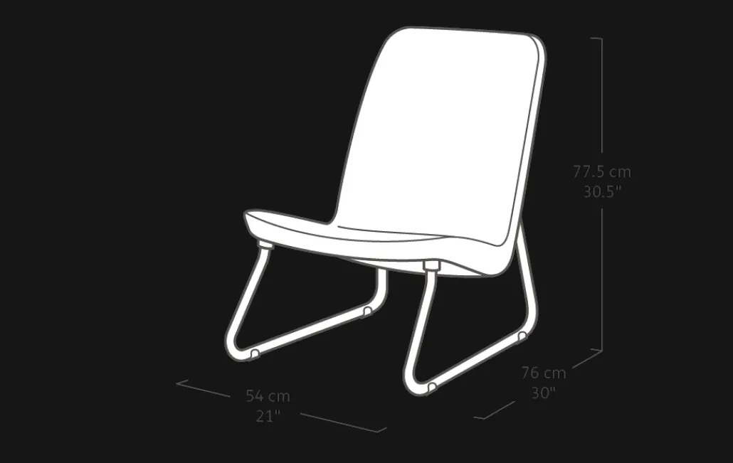 Patio Furniture Sets>Keter Rio 3-Piece Patio Seating Set - Graphite