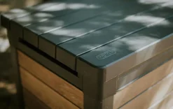 Small Deck Boxes>Keter Signature 100 Gallon Deck Box - Walnut Brown