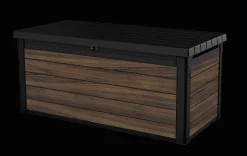Large Deck Boxes>Keter Signature 150 Gallon Deck Box - Rosewood Brown