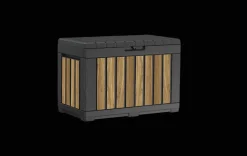 Small Deck Boxes>Keter Signature 50 Gallon Deck Box - Oak Brown