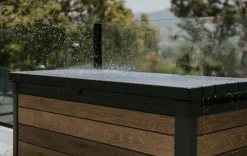 Large Deck Boxes>Keter Signature 150 Gallon Deck Box - Walnut Brown