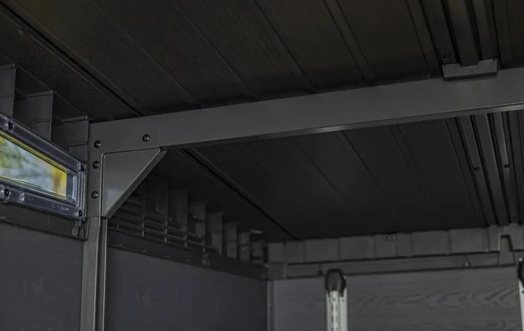 Large Sheds>Keter Signature 11x7 Storage Shed - Storm Grey