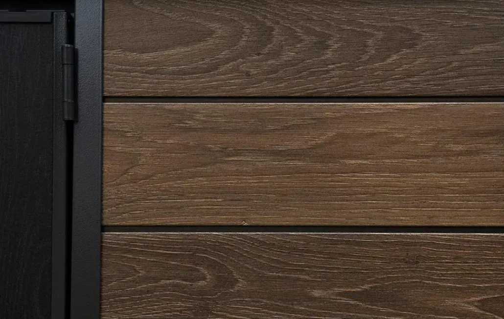 Large Sheds>Keter Signature 11x7 Storage Shed - Walnut Brown