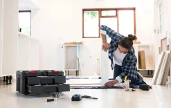 Tool Storage>Keter Stack & Roll 2 Drawer Tool Box - Black