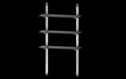 Shed Shelving & Accessories>Keter Storage Shed Shelf Kit 40 Inch - Black